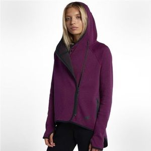 Nike Tech Fleece Asymmetrical Hoodie Women’s Sz M